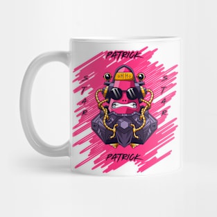 Patrick Star Cyborg Illustration Artwork Mug